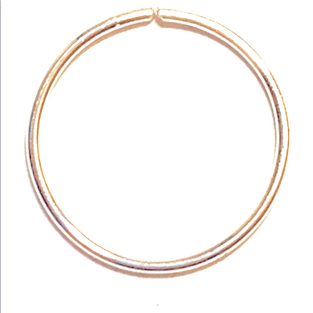 24g Ultra Thin 14k Gold Filled Nose Hoop Bundle 3